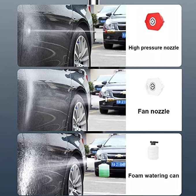 Pressure Washer For Car (Double Battery) || غسالة ضغط للسيارة (بطارية مزدوجة)