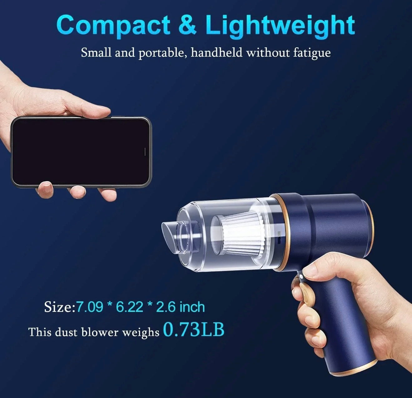Portable Wireless Handheld Vacuum Cleaner