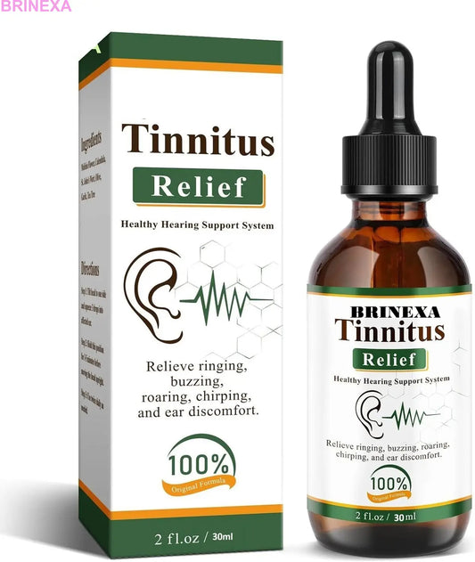 Tinnitus Relief Drops – 100% Herbal Formula | قطرات تخفيف طنين الأذن – تركيبة عشبية 100%