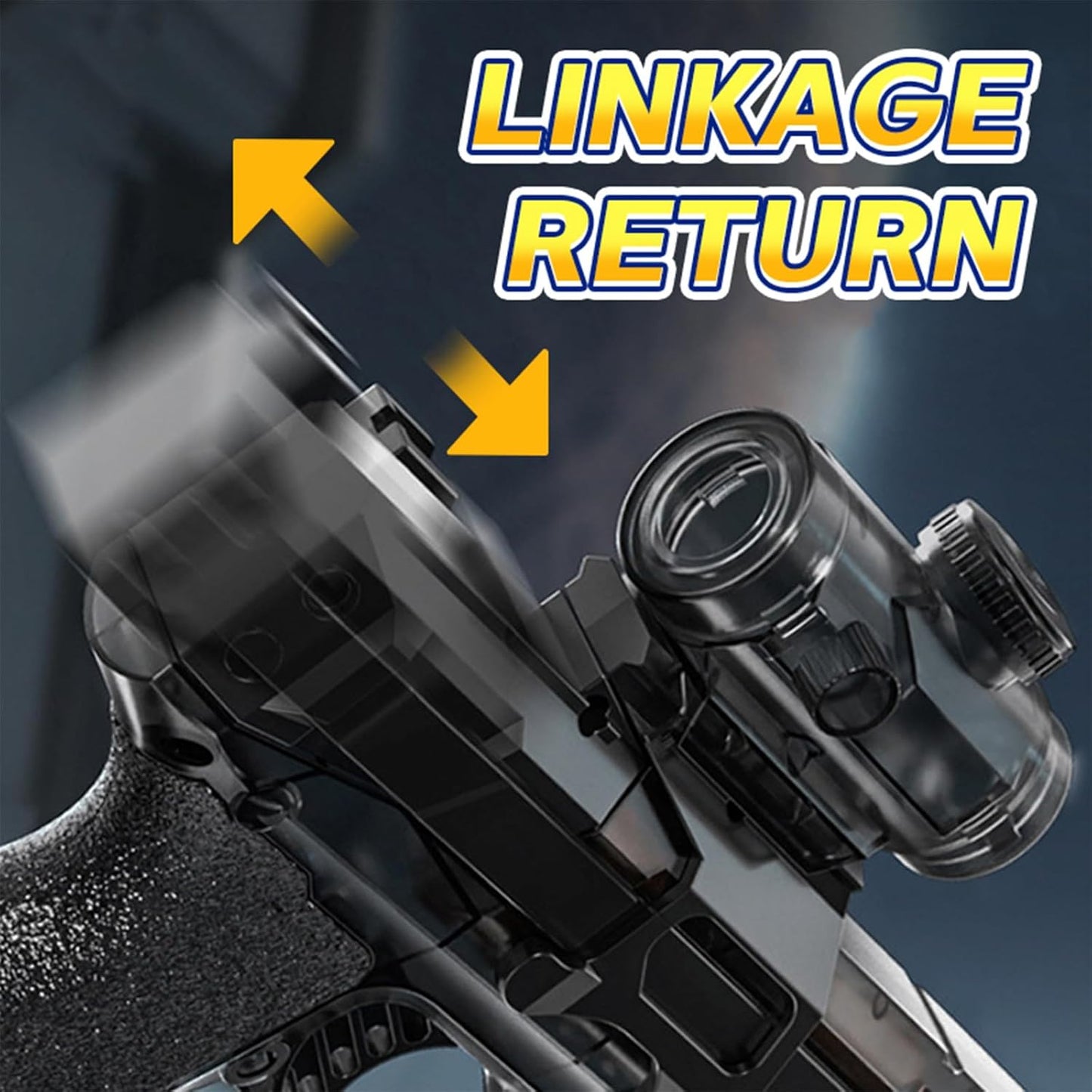 Electric Water Guns Ultimate Battle Blaster with Realistic Gun Muzzle Flame