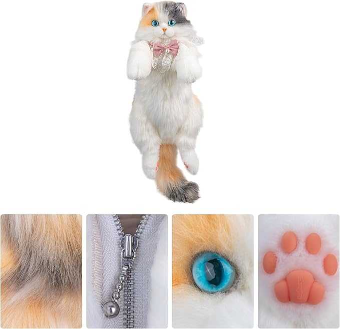Realistic Plush Cat Backpack || حقيبة ظهر على شكل قطة واقعية من القطيفة