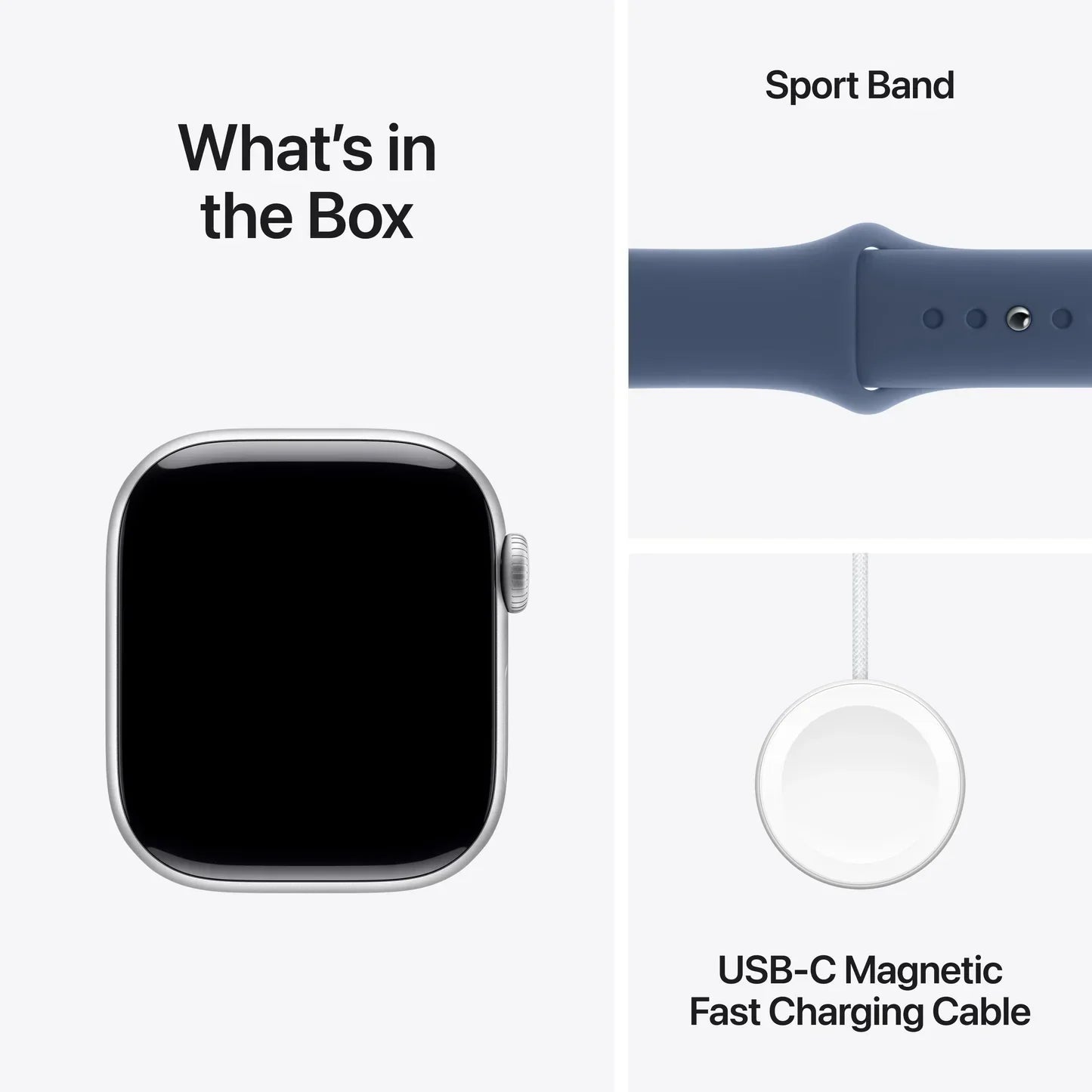 Apple Watch Series 9, GPS + Callular With Stainless Steel || ساعة أبل من السلسلة 9، مزودة بنظام تحديد المواقع العالمي (GPS)