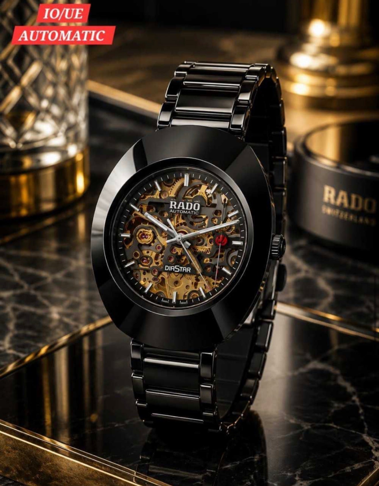RADO Diastar  Automatic Unisex Watch || ساعة رادو دياستار أوتوماتيكية للجنسين
