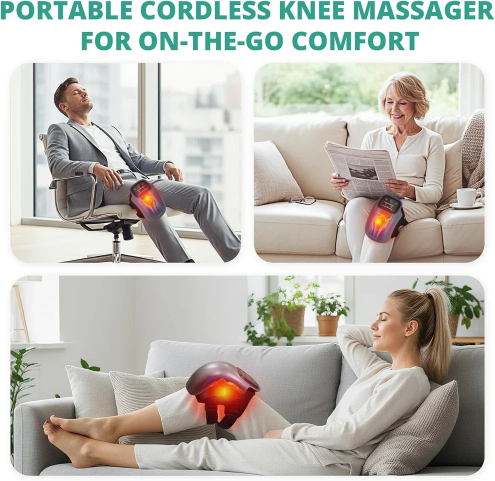 Vibration Hot Compress Intelligent Knee Massager