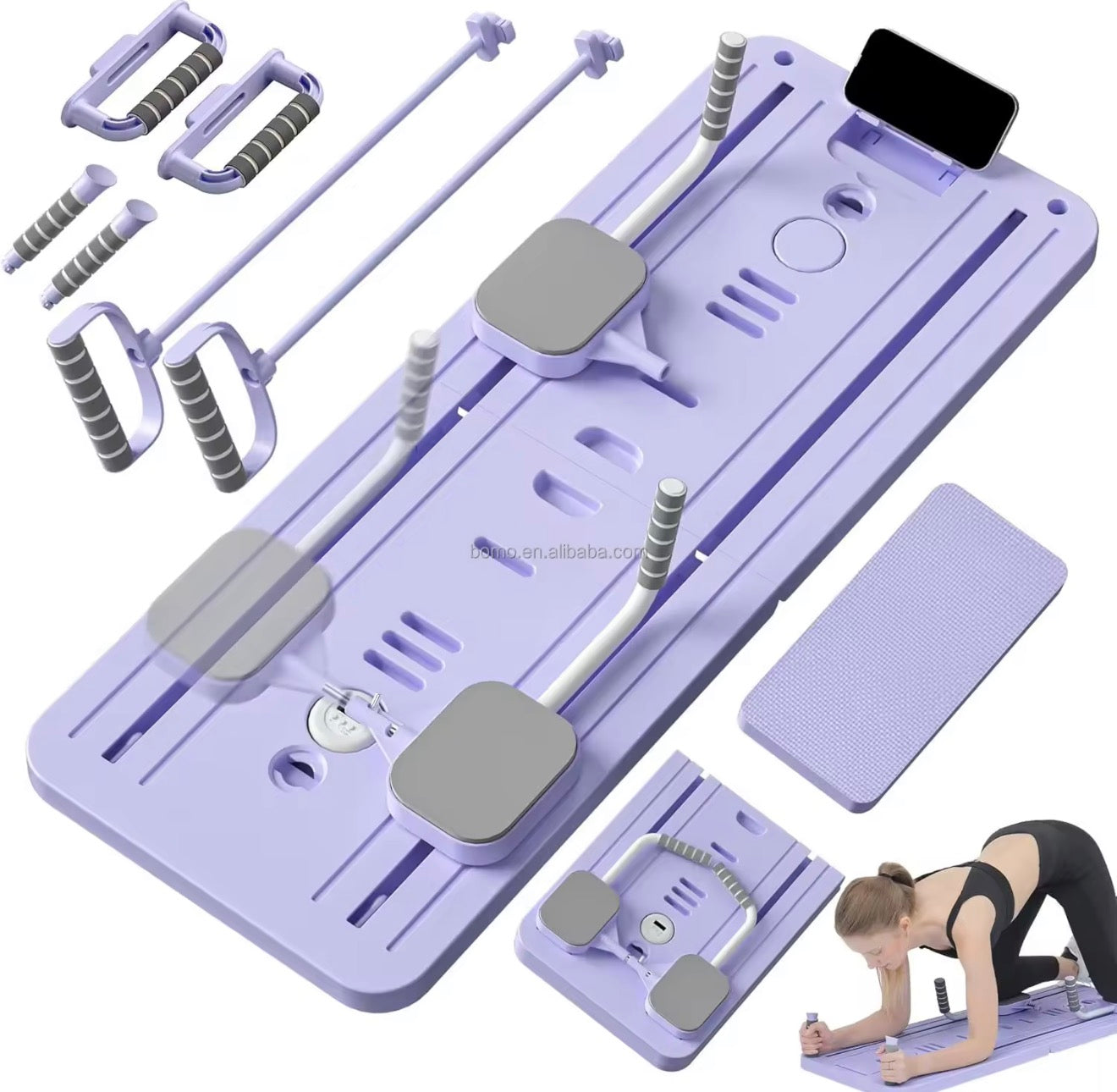 HouseHold Abdominal Wheel Fitness Board