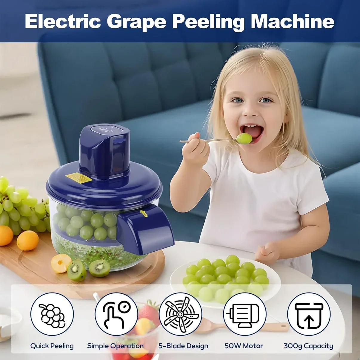 PeelPro® - Portable Electric Fruit & Veggie Peeler