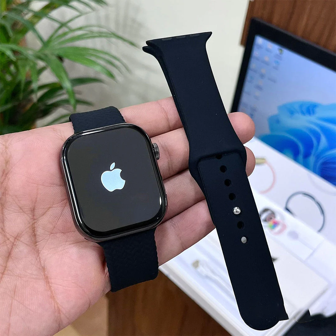 Apple Watch Series 9, GPS + Callular With Stainless Steel || ساعة أبل من السلسلة 9، مزودة بنظام تحديد المواقع العالمي (GPS)