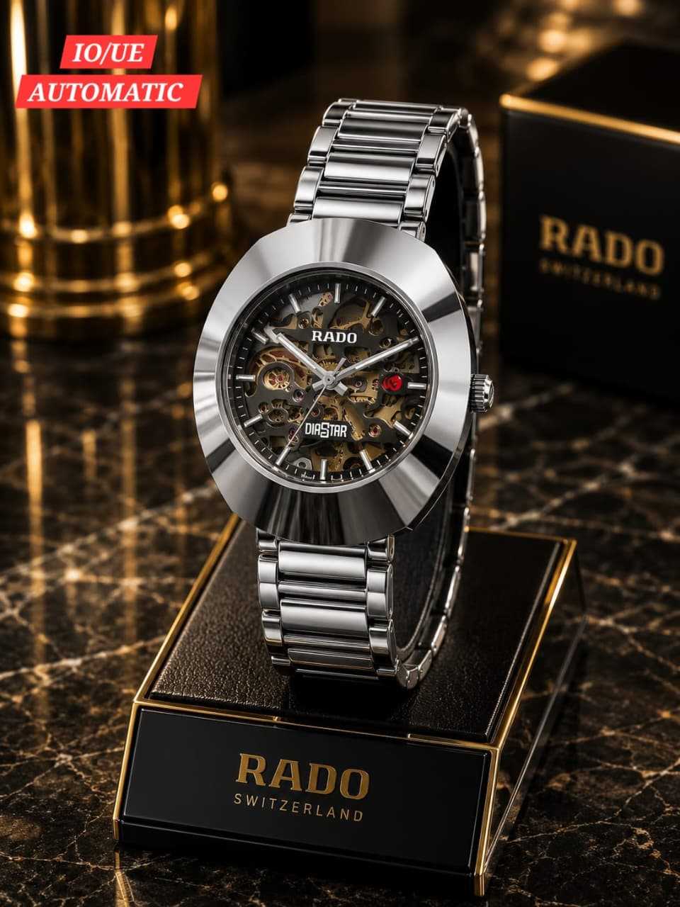 RADO Diastar  Automatic Unisex Watch || ساعة رادو دياستار أوتوماتيكية للجنسين