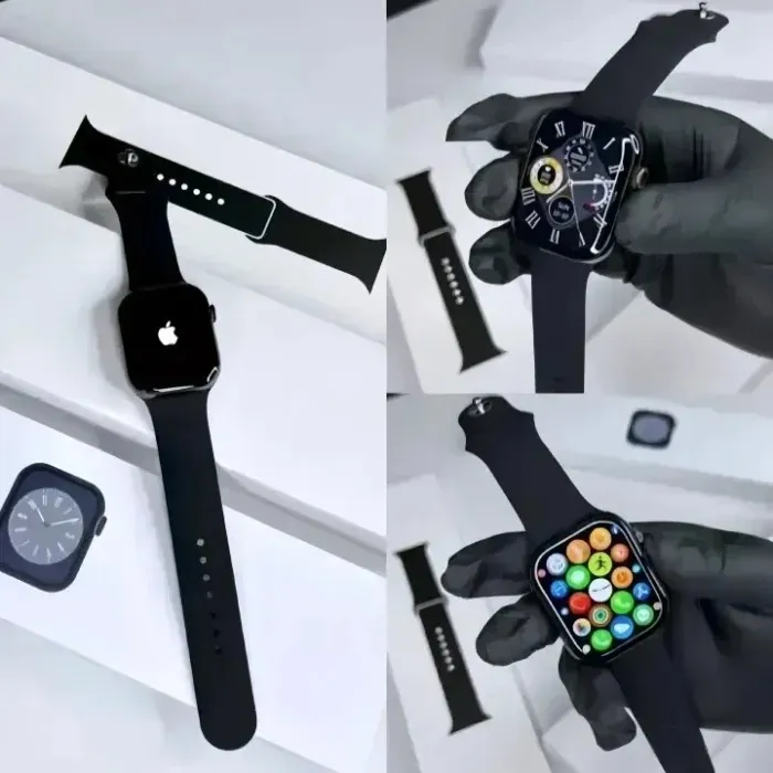 Apple Watch Series 9, GPS + Callular With Stainless Steel || ساعة أبل من السلسلة 9، مزودة بنظام تحديد المواقع العالمي (GPS)