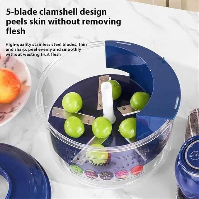 PeelPro® - Portable Electric Fruit & Veggie Peeler