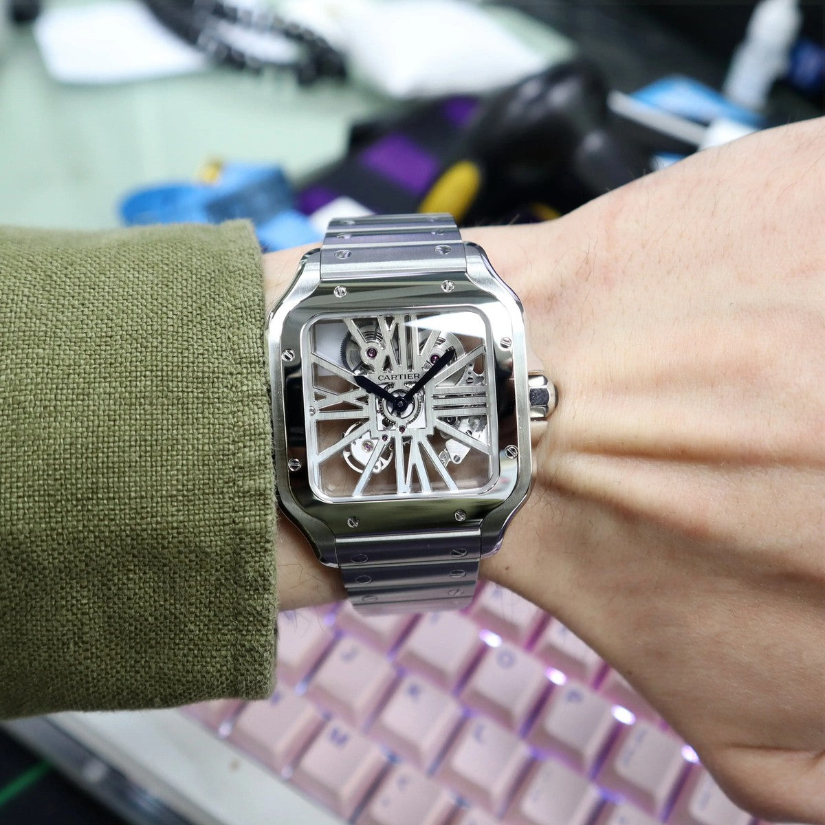 Cartier Skeleton Watch  || ساعة كارتييه سكيليتون ℗
